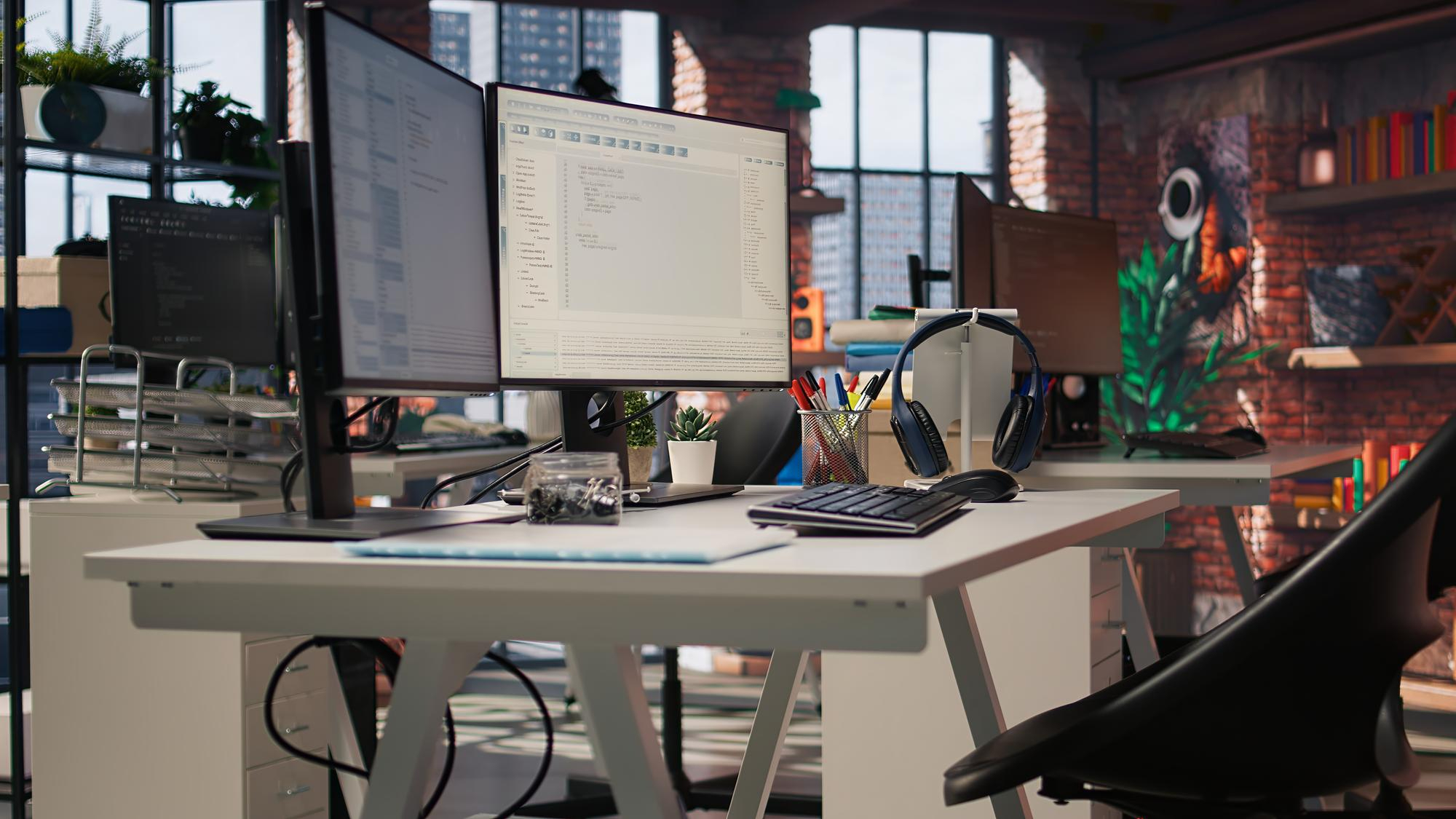Modern technology workspace for software development