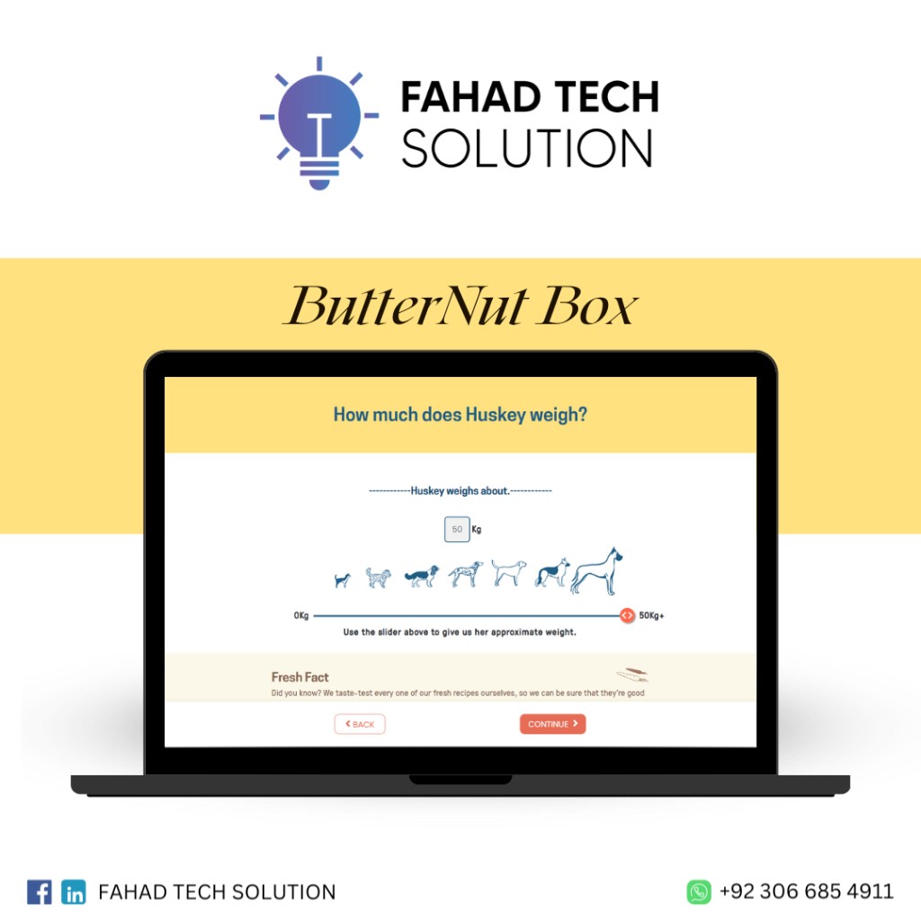 ButterNut Box project mockup